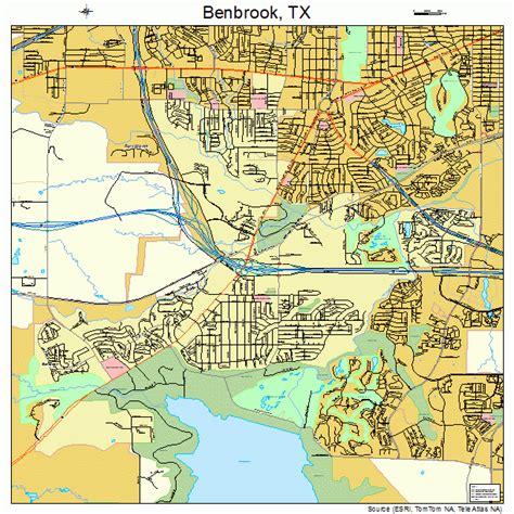 benbrook texas zoning map.